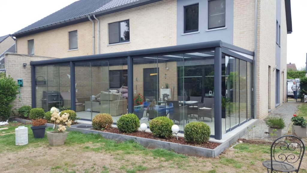 Veranda's, Terrasoverkappingen, glazen schuifwanden en carports