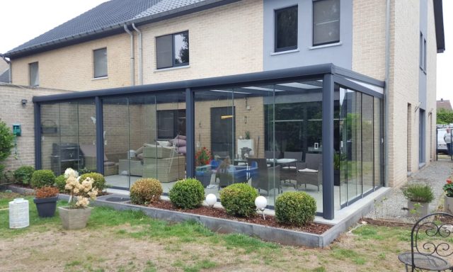 Veranda's, Terrasoverkappingen, glazen schuifwanden en carports