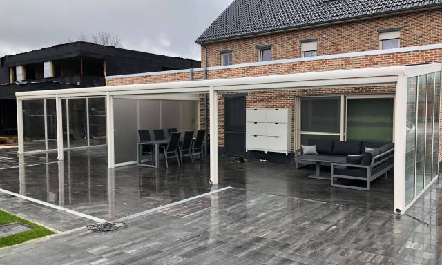 Veranda's, Terrasoverkappingen, glazen schuifwanden en carports